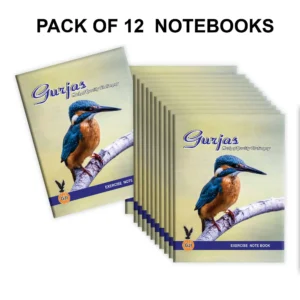 40 Pages | Small Notebooks | Pack of 12 | Sitting Birds Design