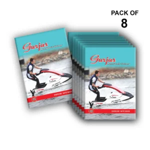 140 Pages | Small Notebooks | Pack of 8 | WaterScooter Design