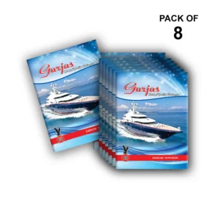 240 Pages | Small Notebooks | Pack of 8 | Ship Design