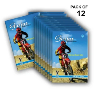 76 Pages | A4 Notebooks | Pack of 12 | Dirt Bike Design