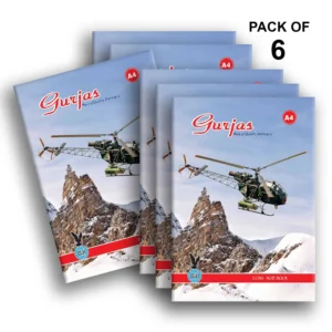 172 Pages | A4 Notebooks | Pack of 6 | Helicopter Design